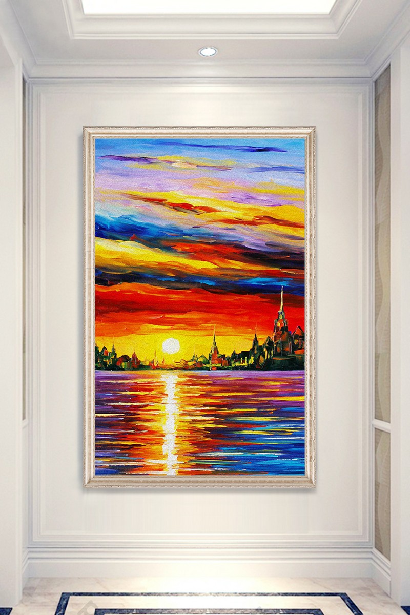  Biển-chiều hoàng hôn  CTB-256-KG